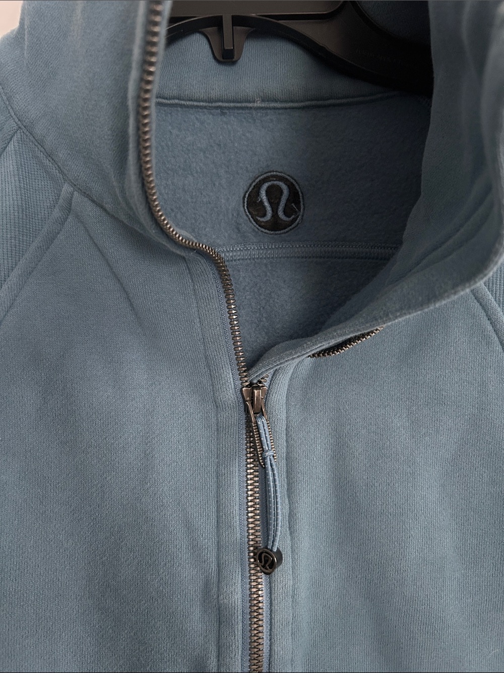 lululemon athletica Scuba Oversized Funnel Neck Half Zip Utility Blue XS / S - Picture 3 of 9